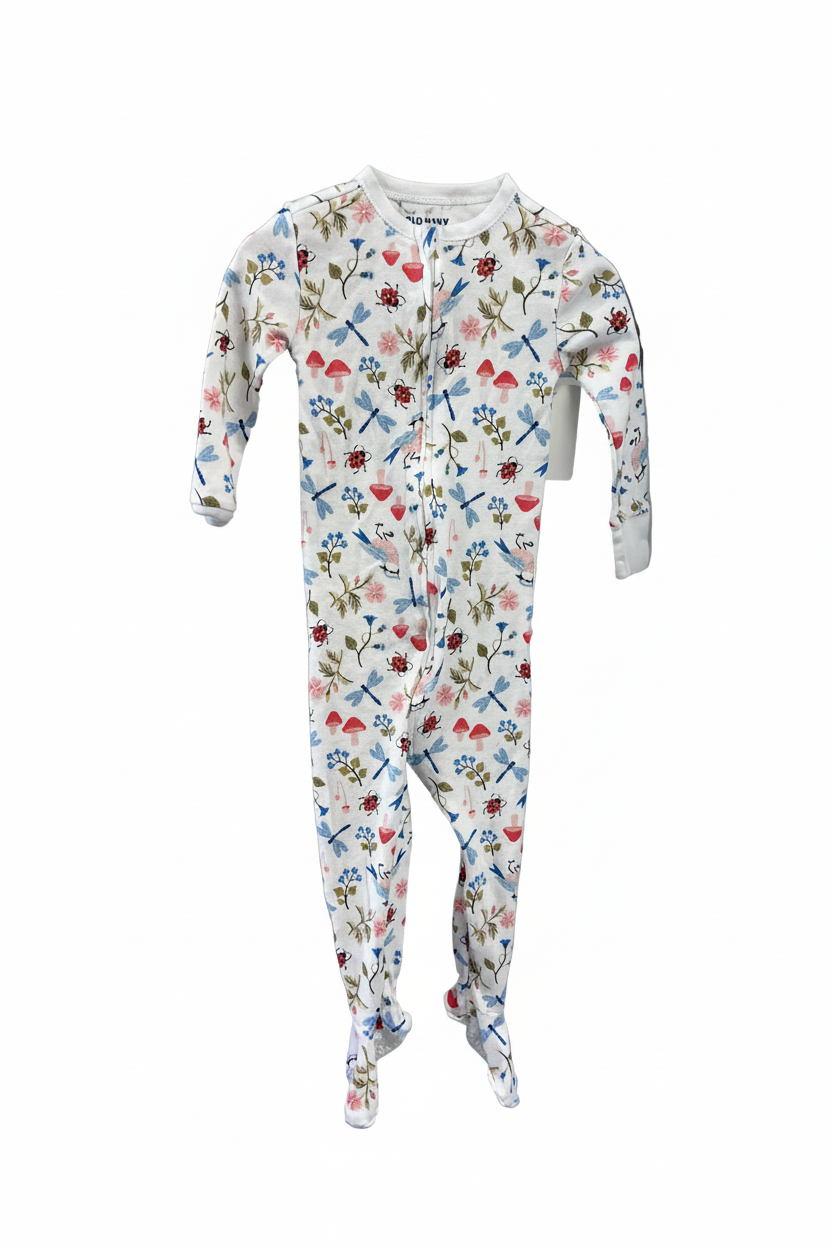 white Old Navy Sleeper, 18-24m
