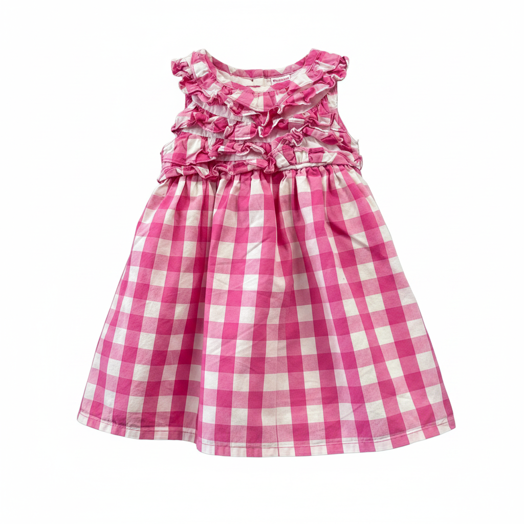 Checkered Oshkosh Dress, 18m
