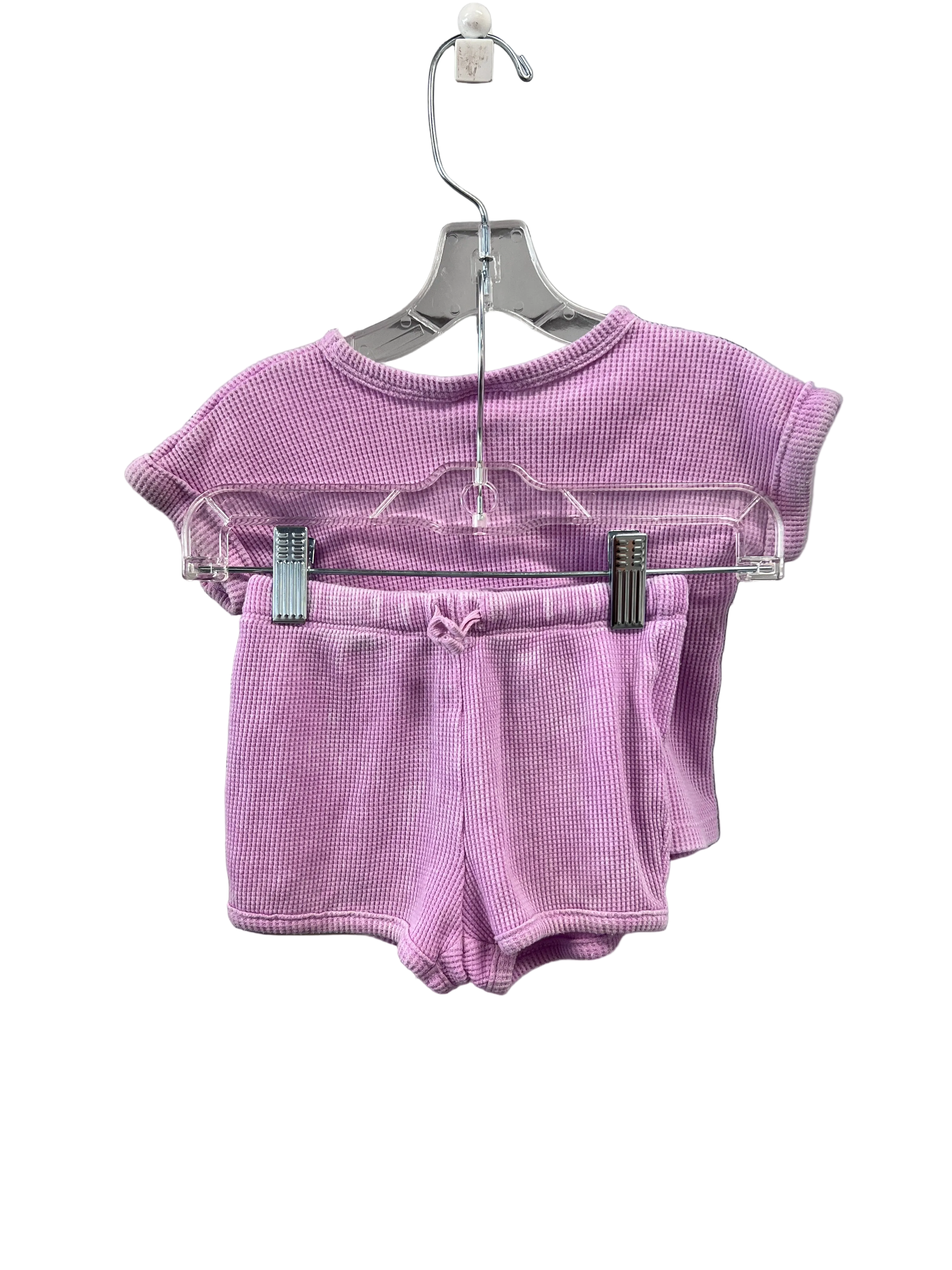 Purple Cat & Jack set, 6-9m