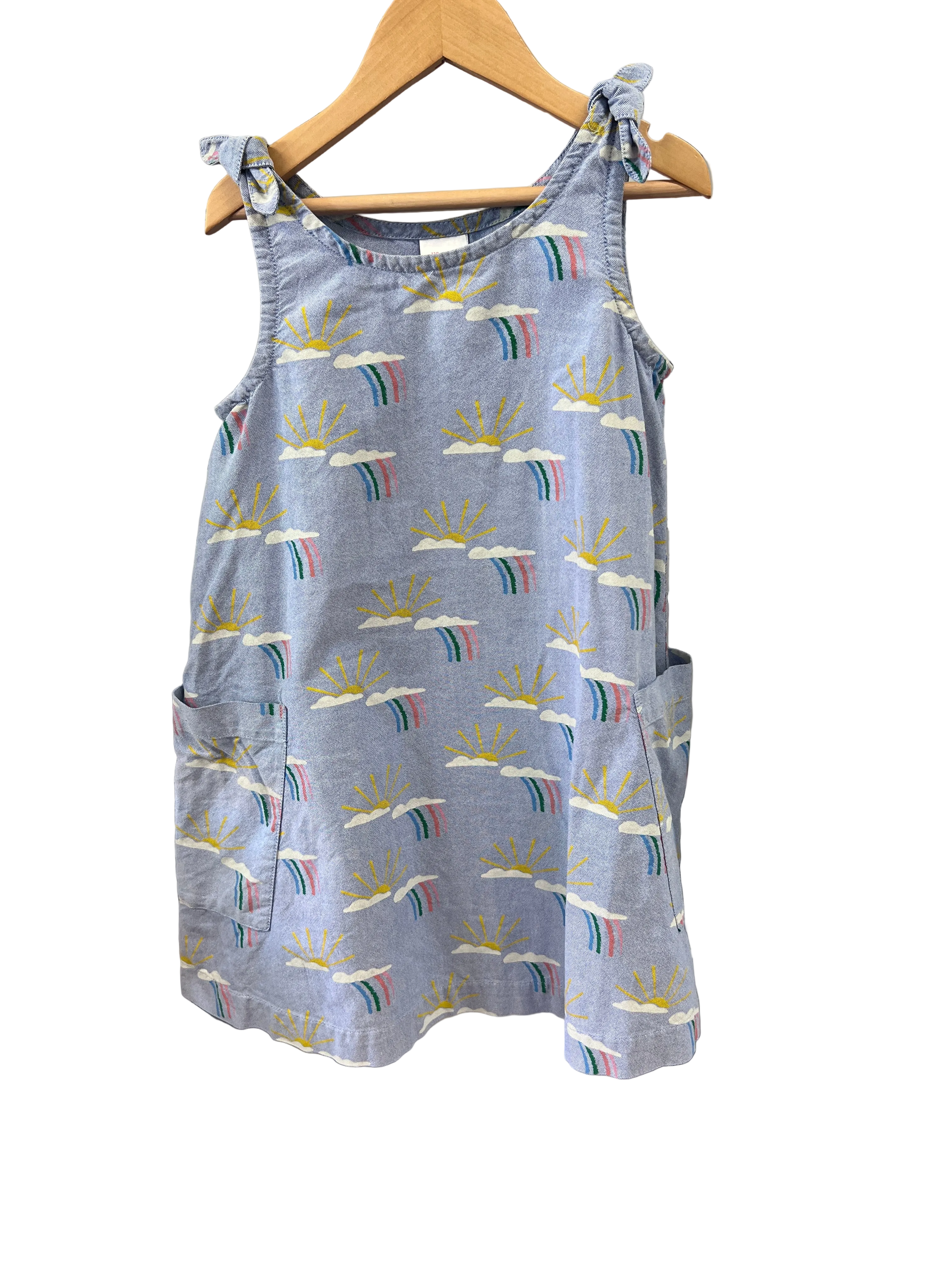 Chambray Hanna Andersson Dress, 5y