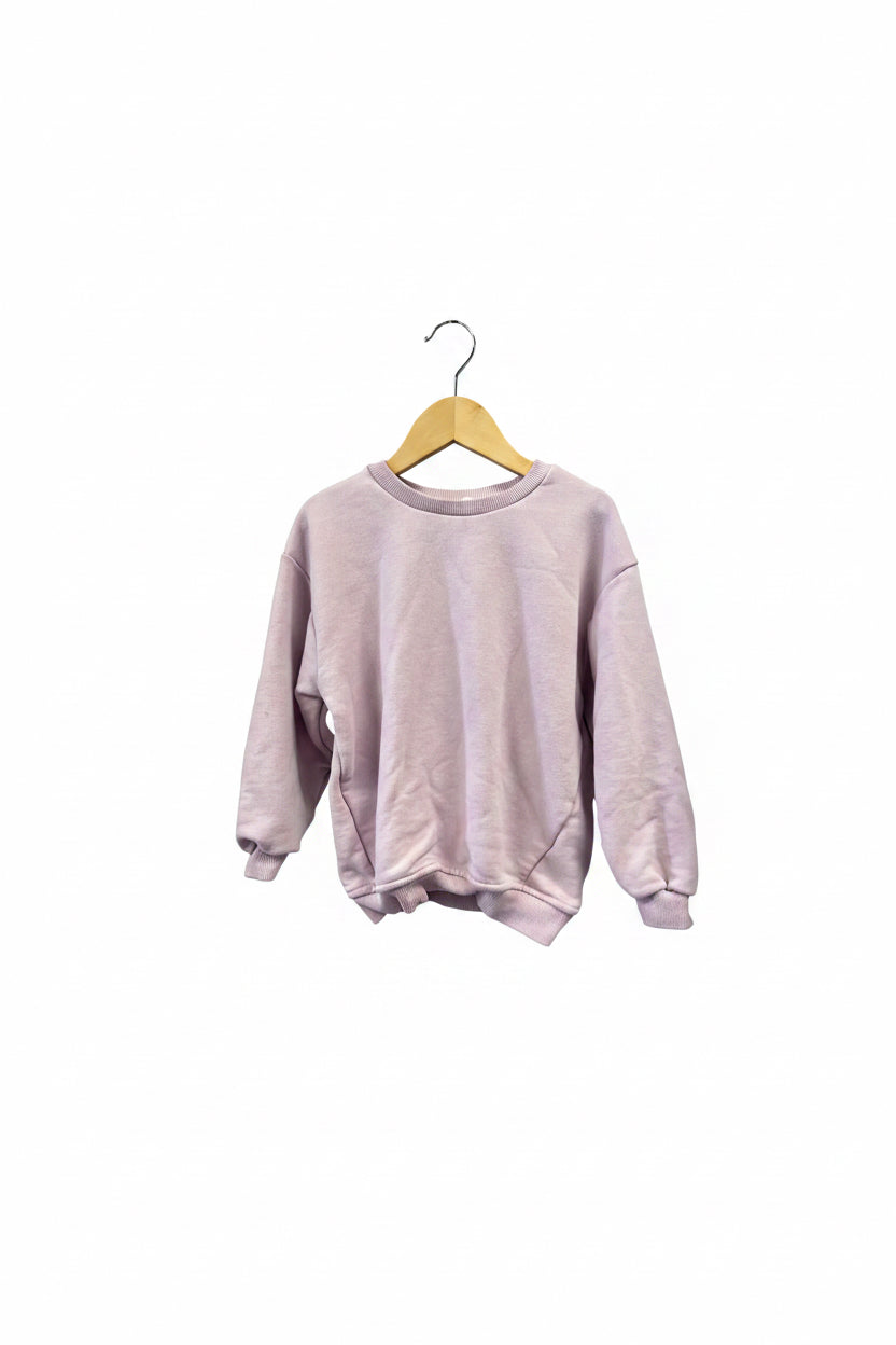 mauve Zara Sweatshirt, 5-6y