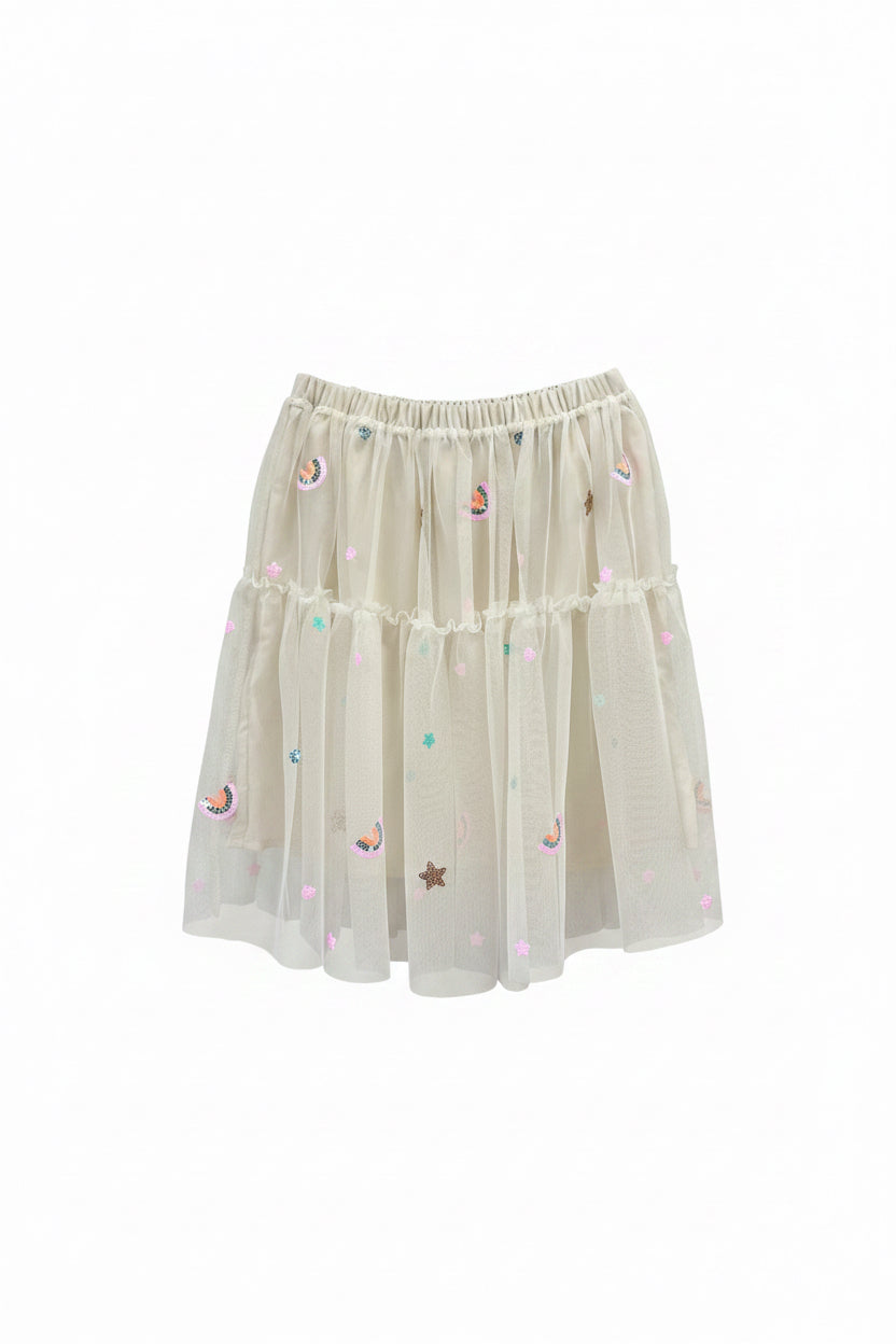 Ivory H&M Skirt, 8-10y
