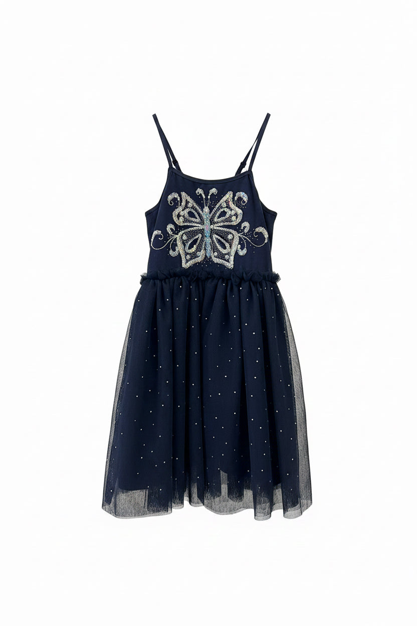 Navy Cotton On Dress, 3y