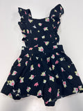 black Misc Romper, 4y
