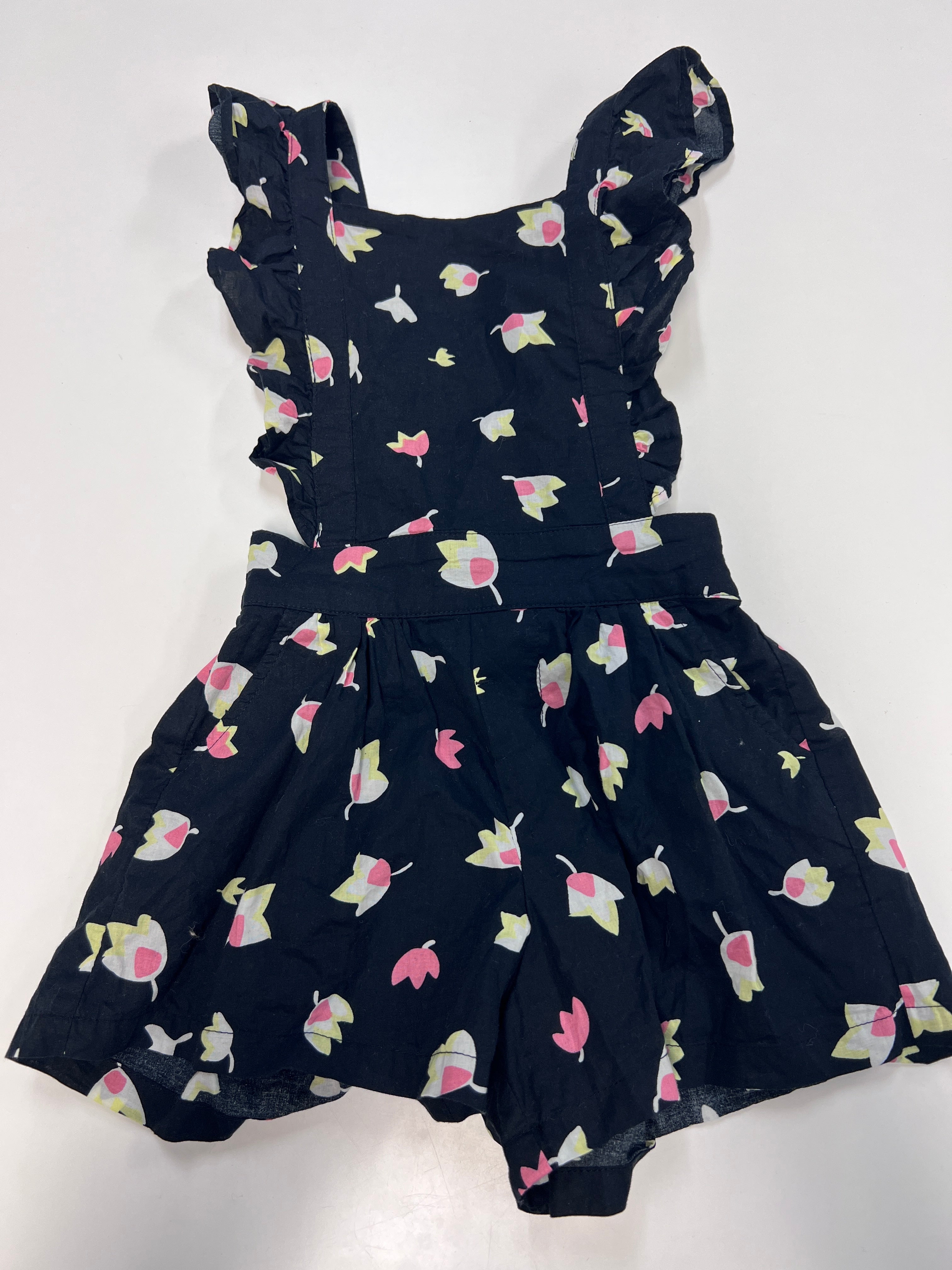 black Misc Romper, 4y