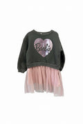 grey Zara Dress, 5-6y