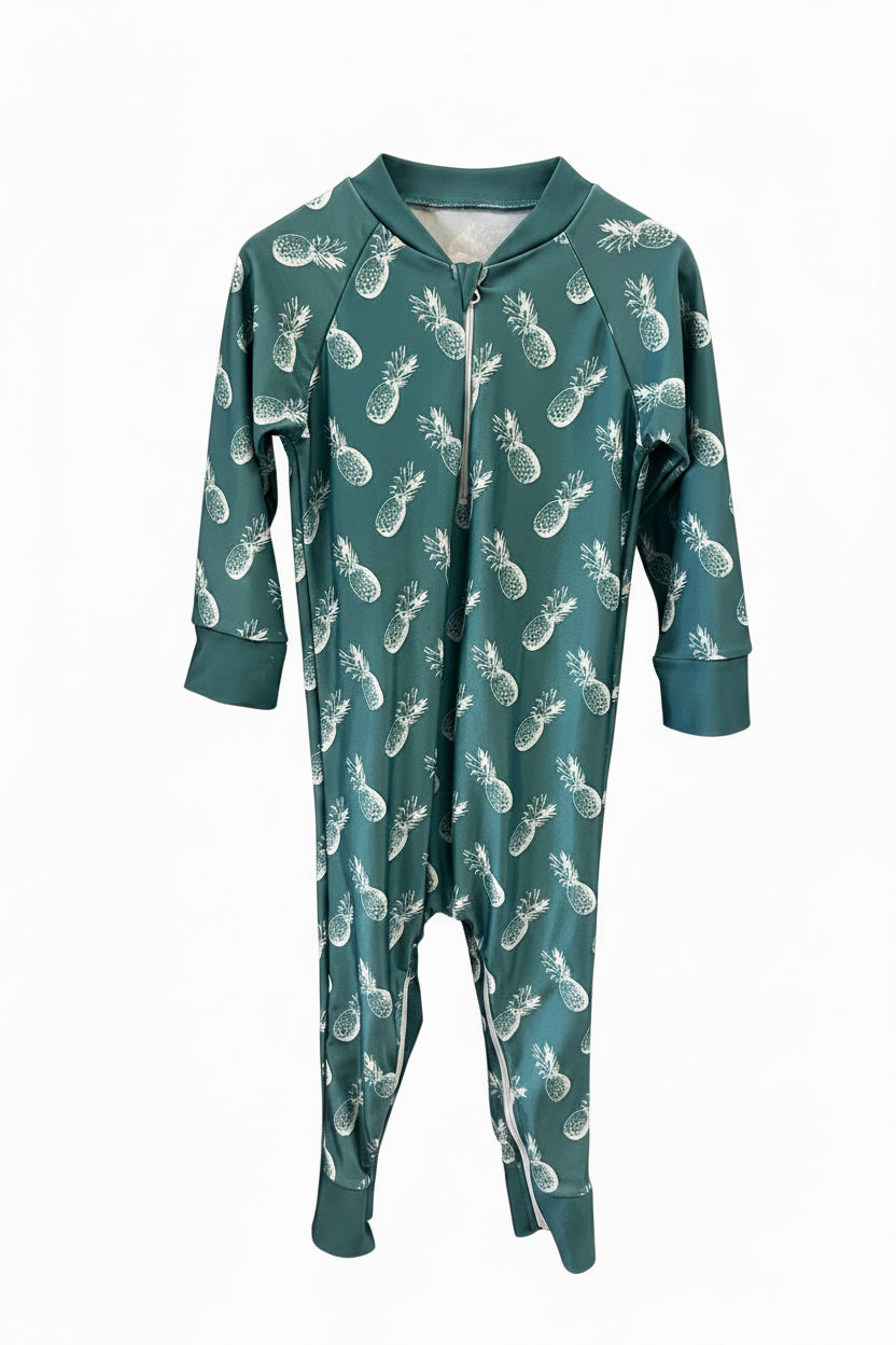 Green Honeysuckle Swim swim, 2t