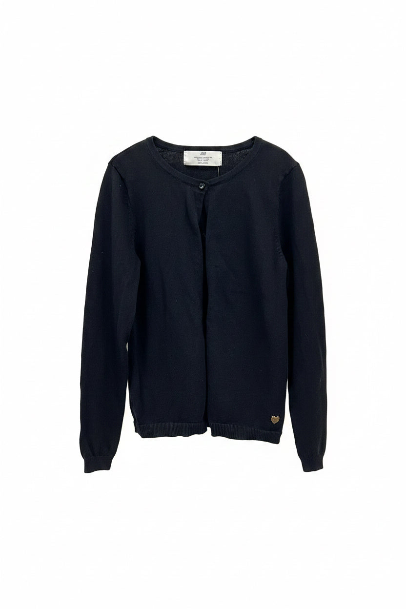 Black H&M Cardigan, 8-10y