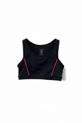 Black Misc Sports Bra, 7/8y