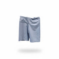 blue Uniqlo shorts, 3-4y