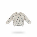 cream Zara Knit Sweater, 4-5y