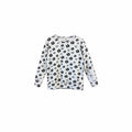 white Tiny Button Apparel T-Shirt, 4-5t