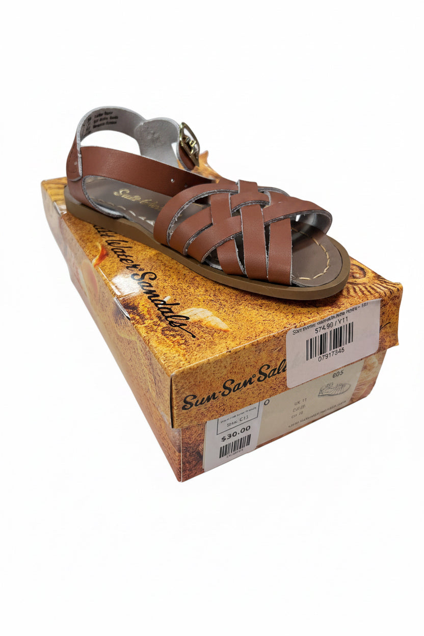Tan Salt Water Sandals Shoes, C11