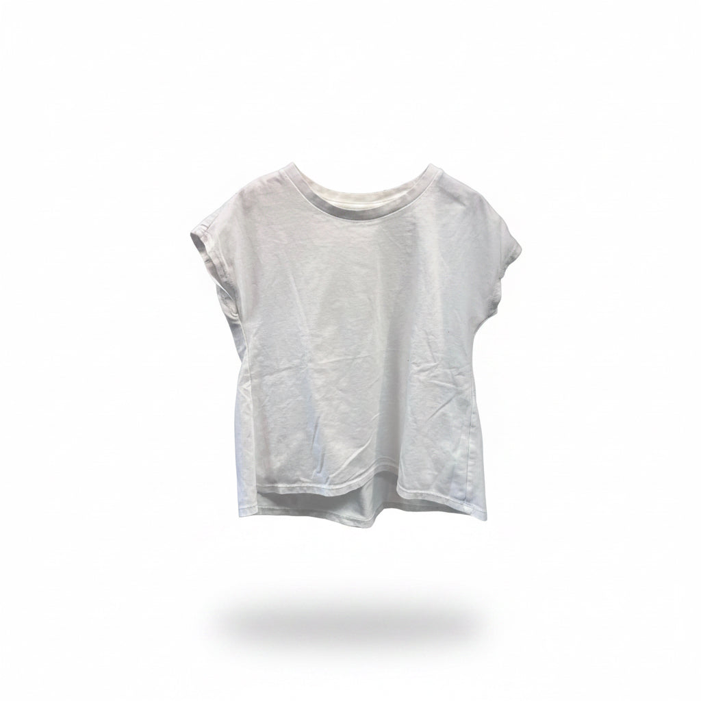 white Uniqlo T-Shirt, 3-4y