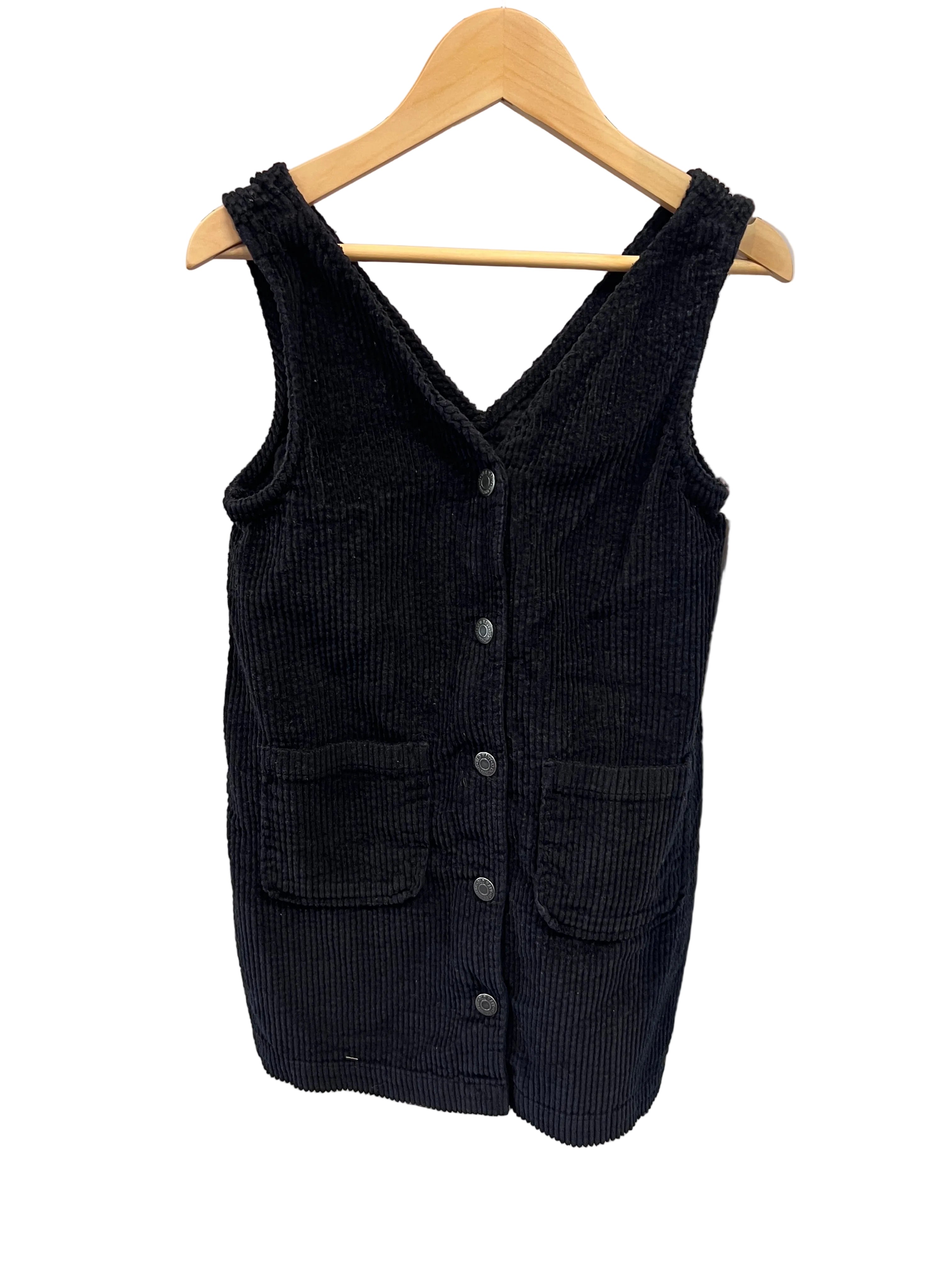 black Old Navy Pinafore, 6-7y
