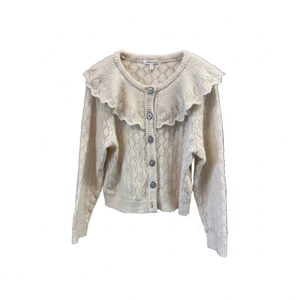 Ivory Noralee Knit Sweater, 4y