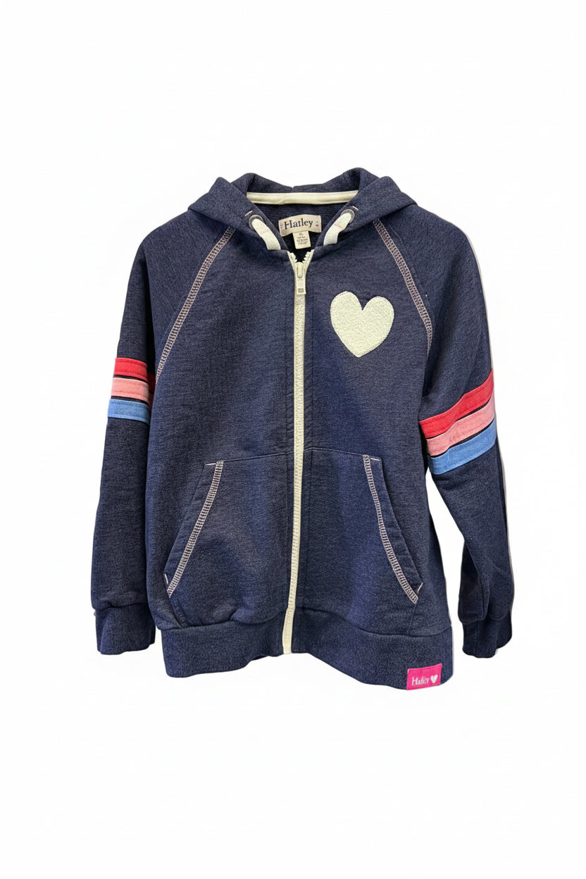navy Hatley Sweatshirt, 6y