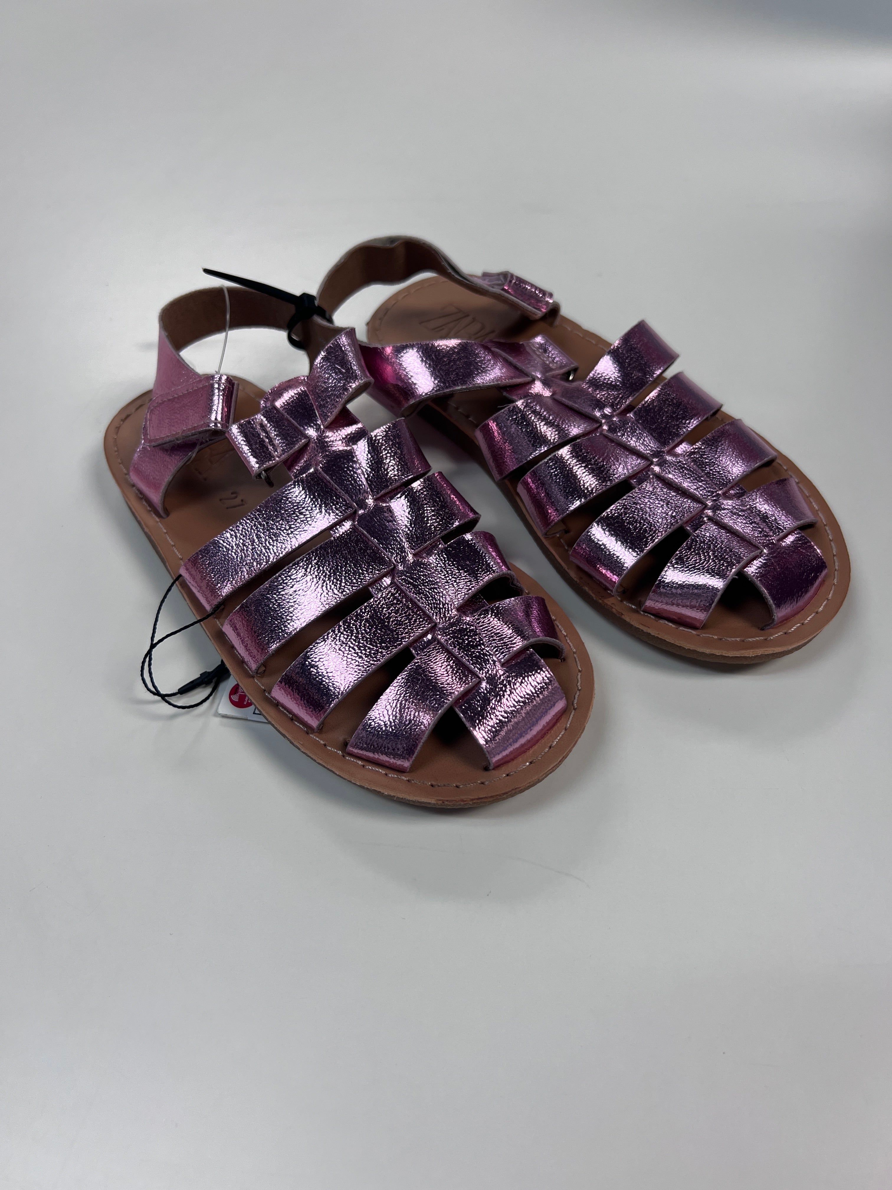 Pink Zara shoes, 10.5y