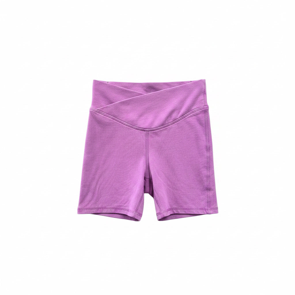 purple Old Navy shorts, 8y