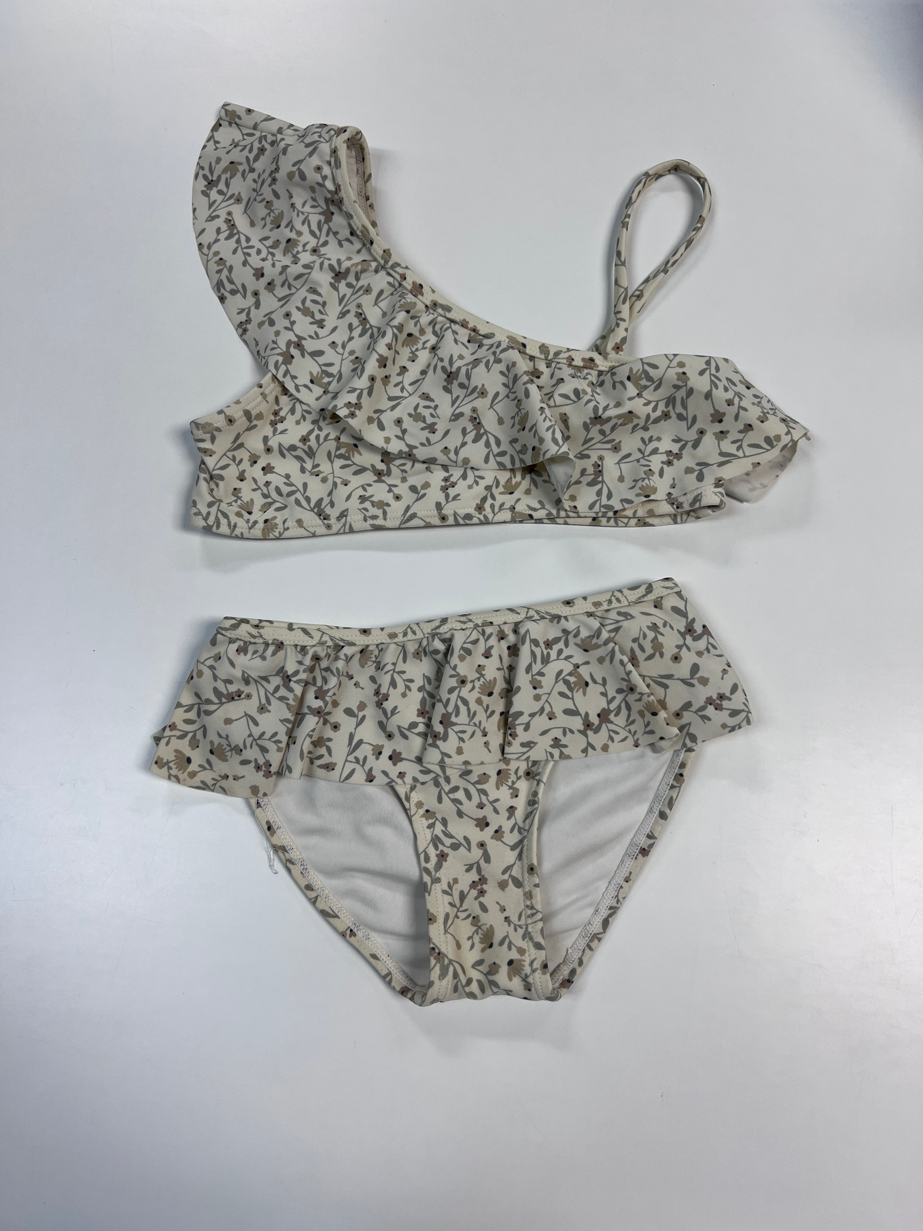 beige Rylee & Cru swim, 6-7y