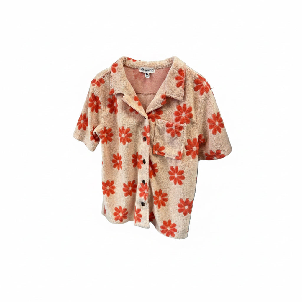 Orange Appaman Shirt, 7y