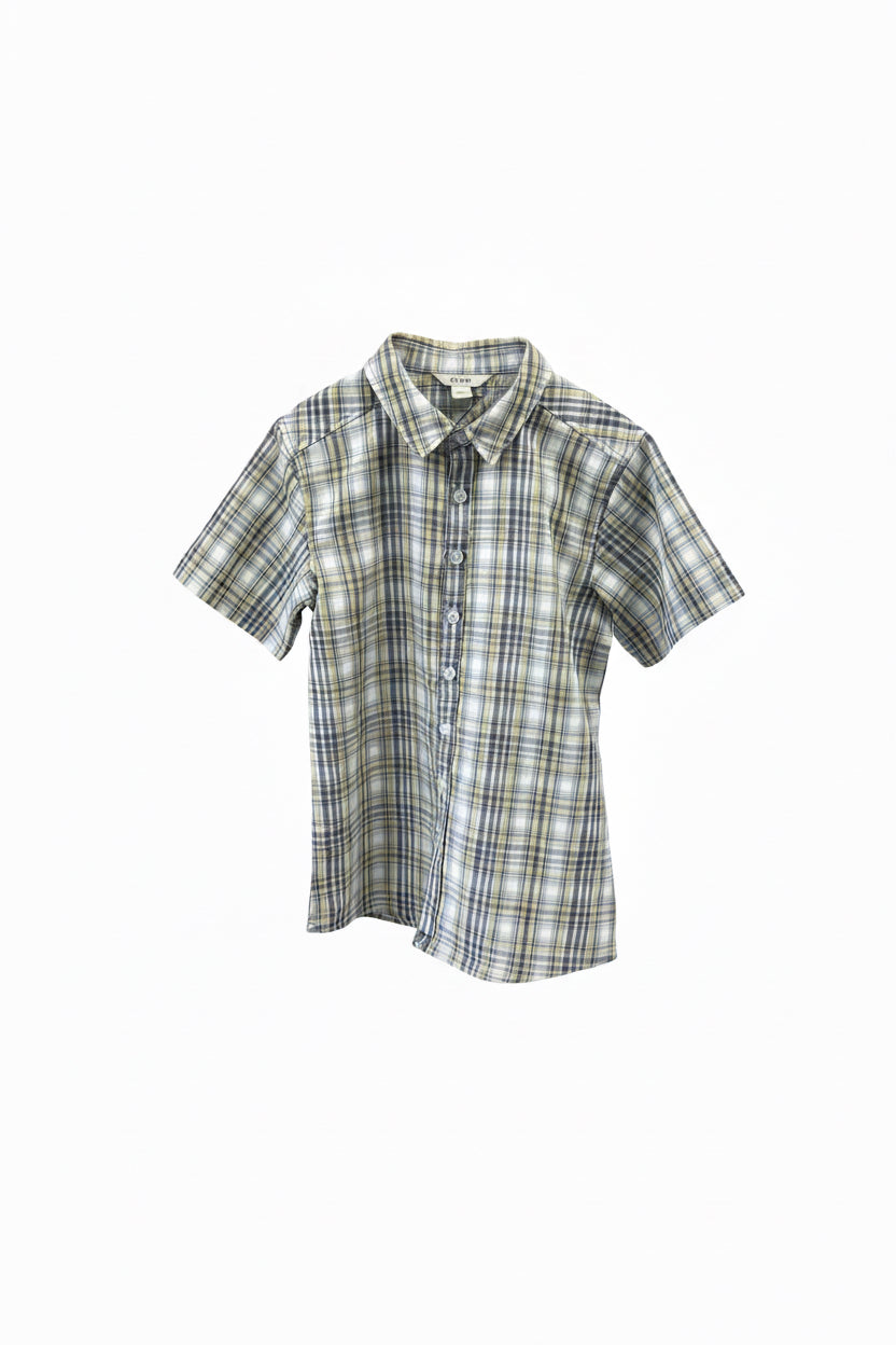 Plaid Deux Par Deux Shirt, 7y