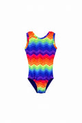 Multi-Color Icy Activewear Leotard, 6y