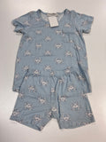 Blue Bambi & Birdie Pajamas, 6-7y