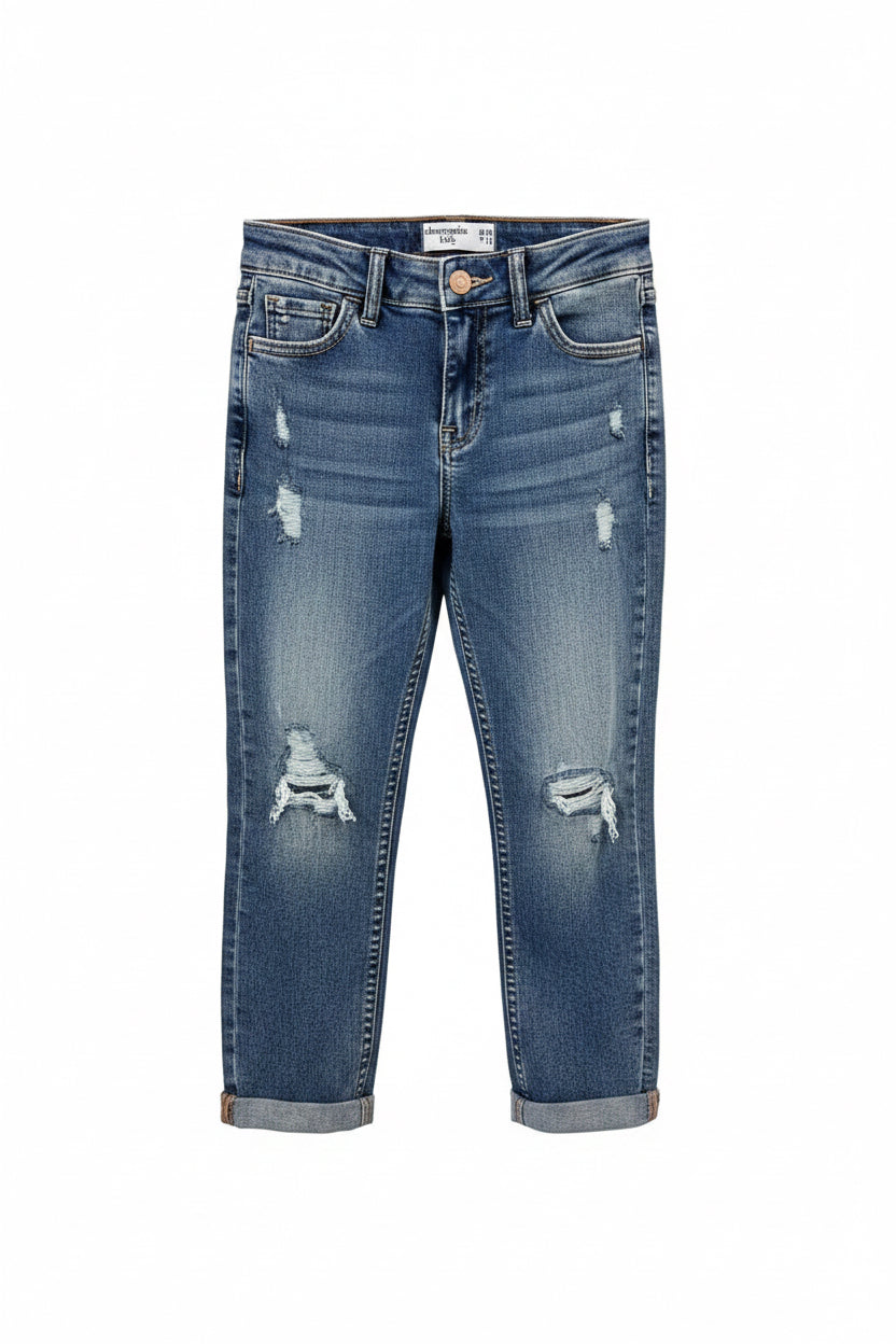 Denim Abercrombie & Fitch Kids Jeans, 7-8y