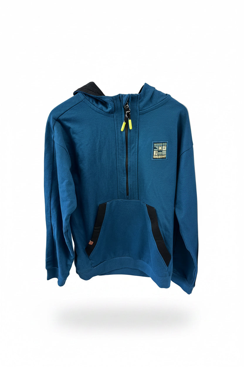 Teal Nano Hoodie, 8y