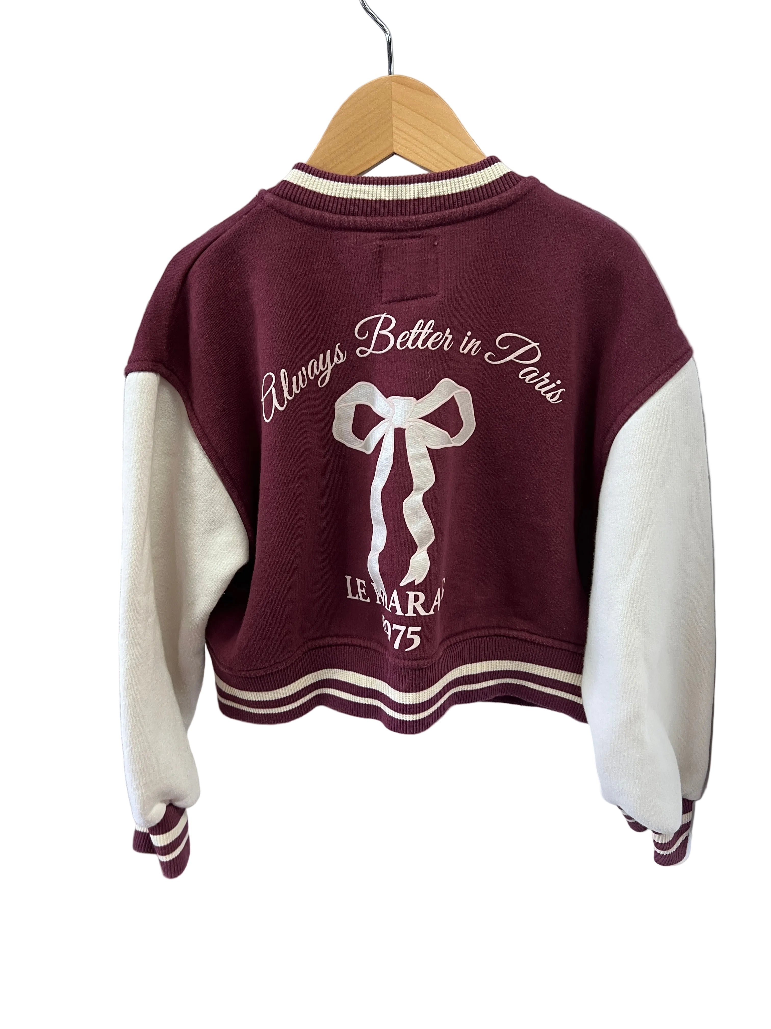 Burgundy Zara Outerwear, 8-9y