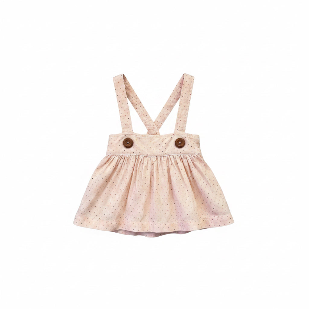 Pink Nest & Nurture Pinafore, 6-9m
