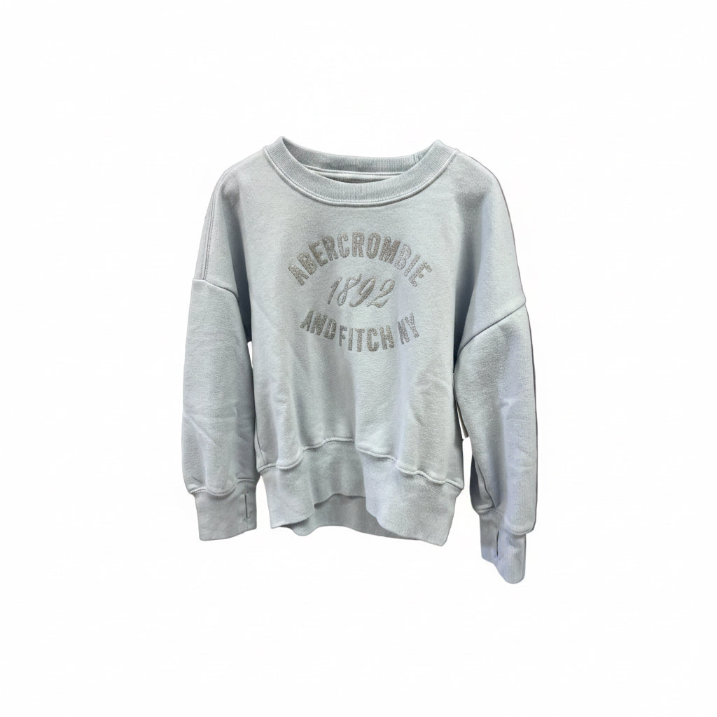 blue Abercrombie & Fitch Kids Sweatshirt, 5-6y