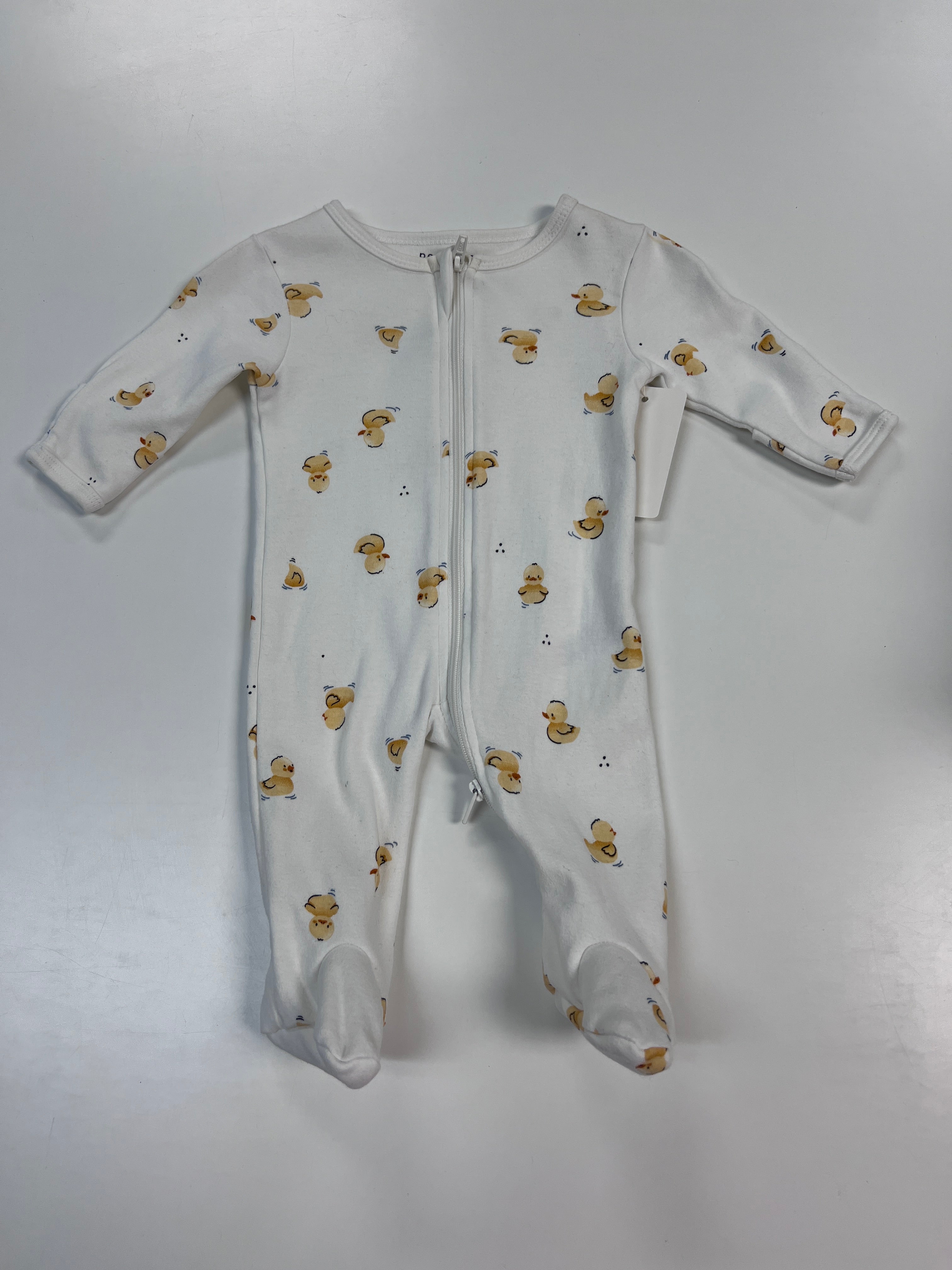 White Petit Lem Sleeper, Newborn