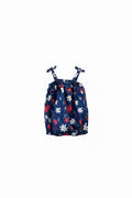 Navy Carters Romper, 3m