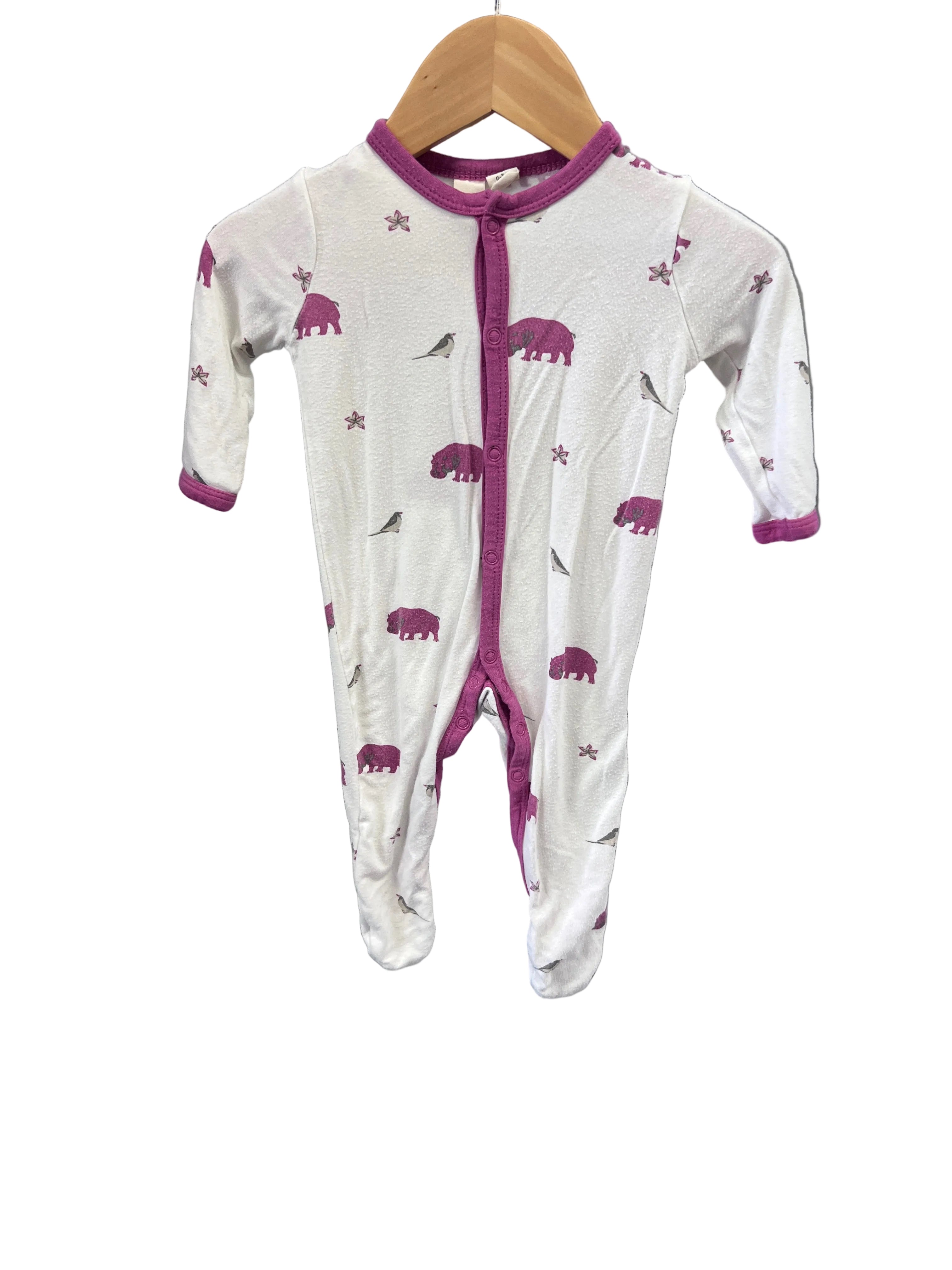 White Kyte Baby Sleeper, 0-3m