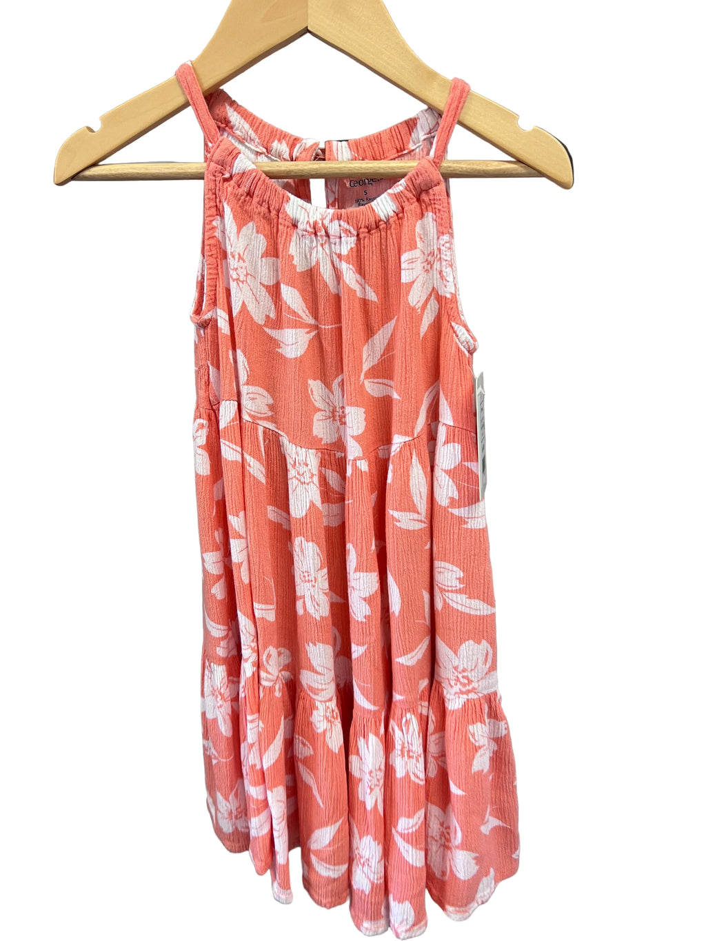 Orange George Dress, 5y
