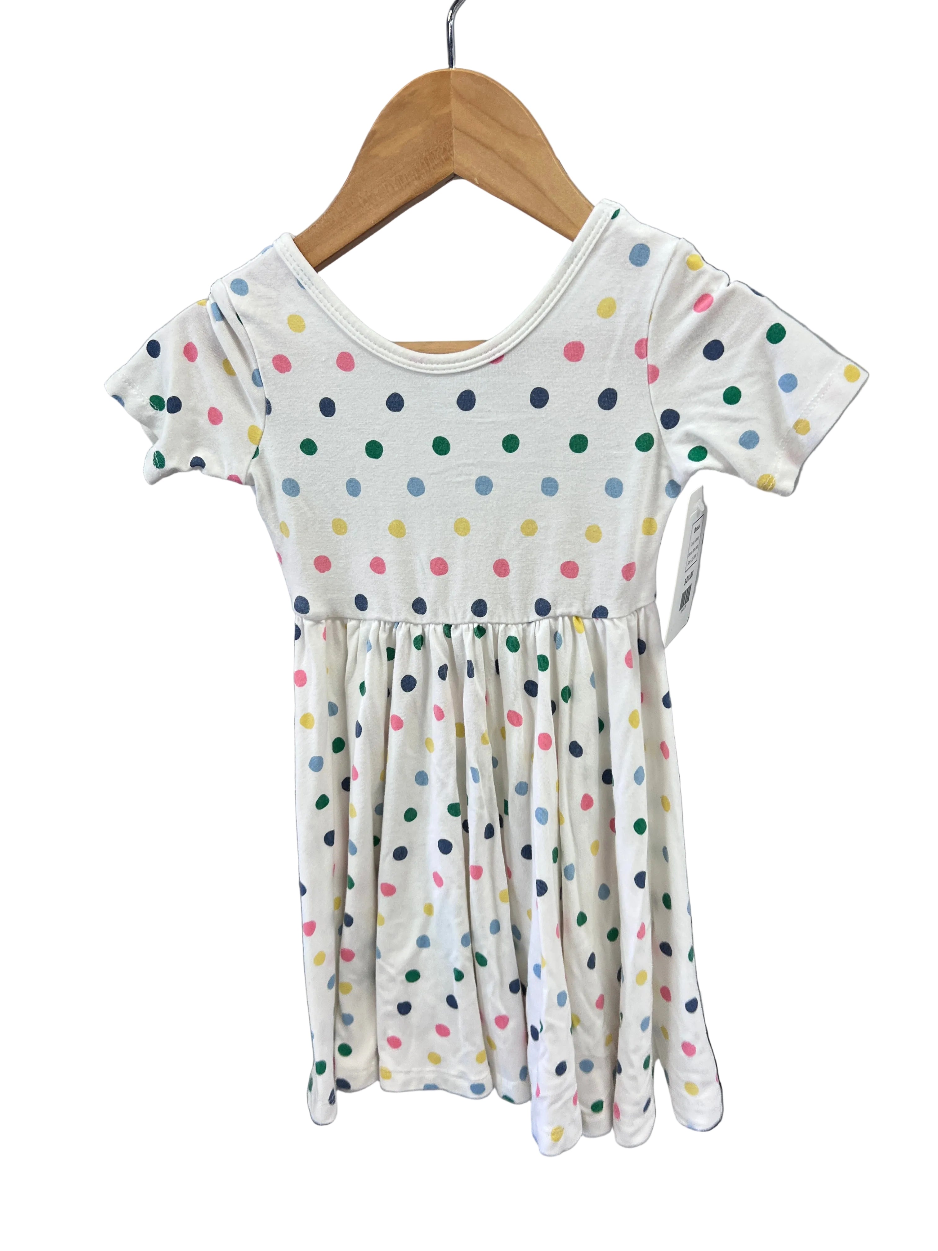 White Kyte Baby Dress, 12-18m