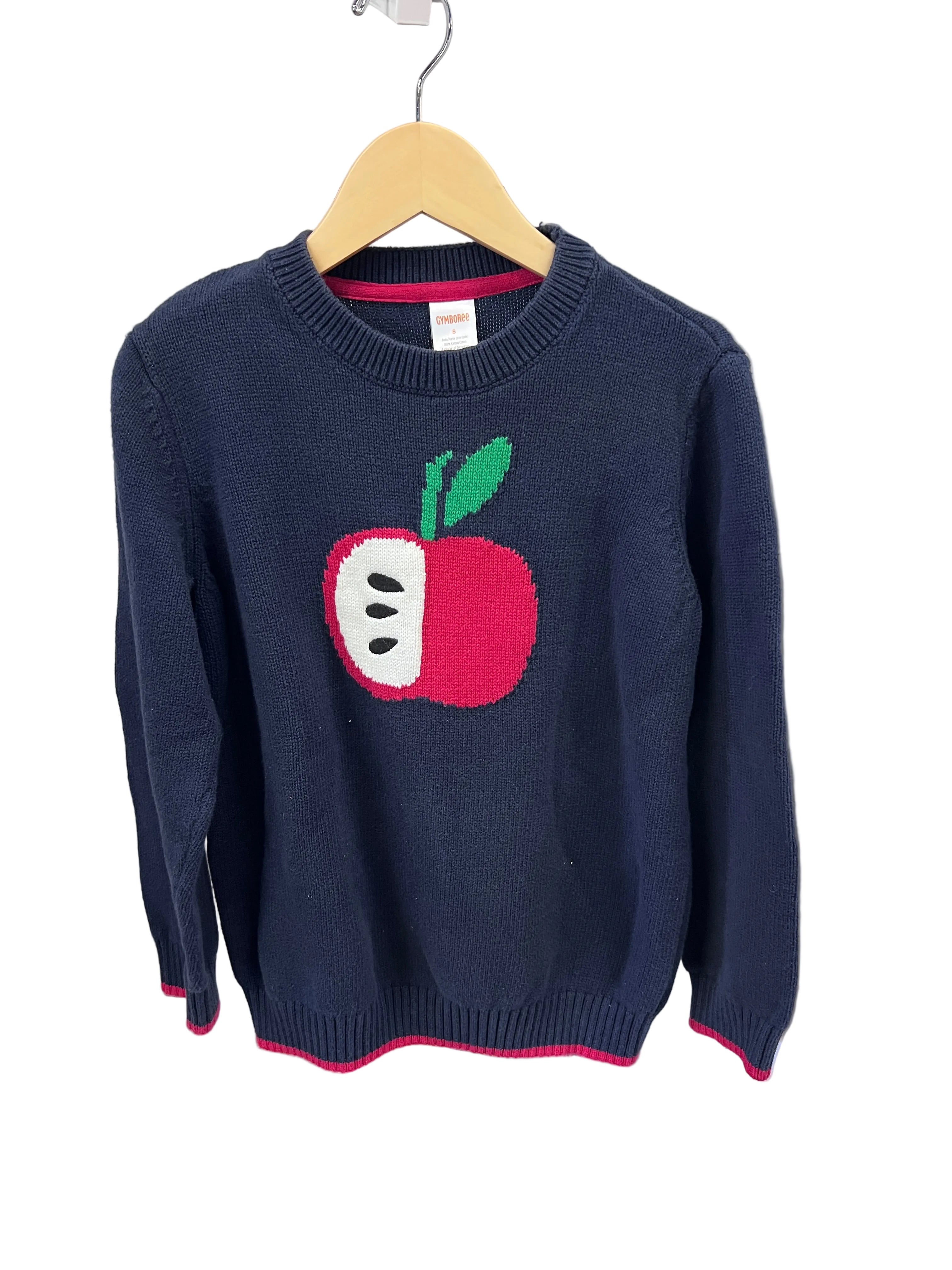 Navy Gymboree Knit Sweater, 8y