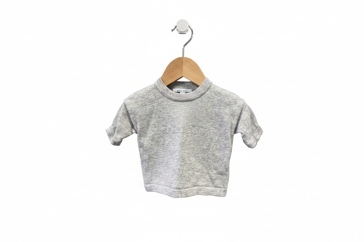 grey Belle & Sun Knit Sweater, 0-3m