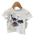 Oatmeal Pekkle T-Shirt, 12m