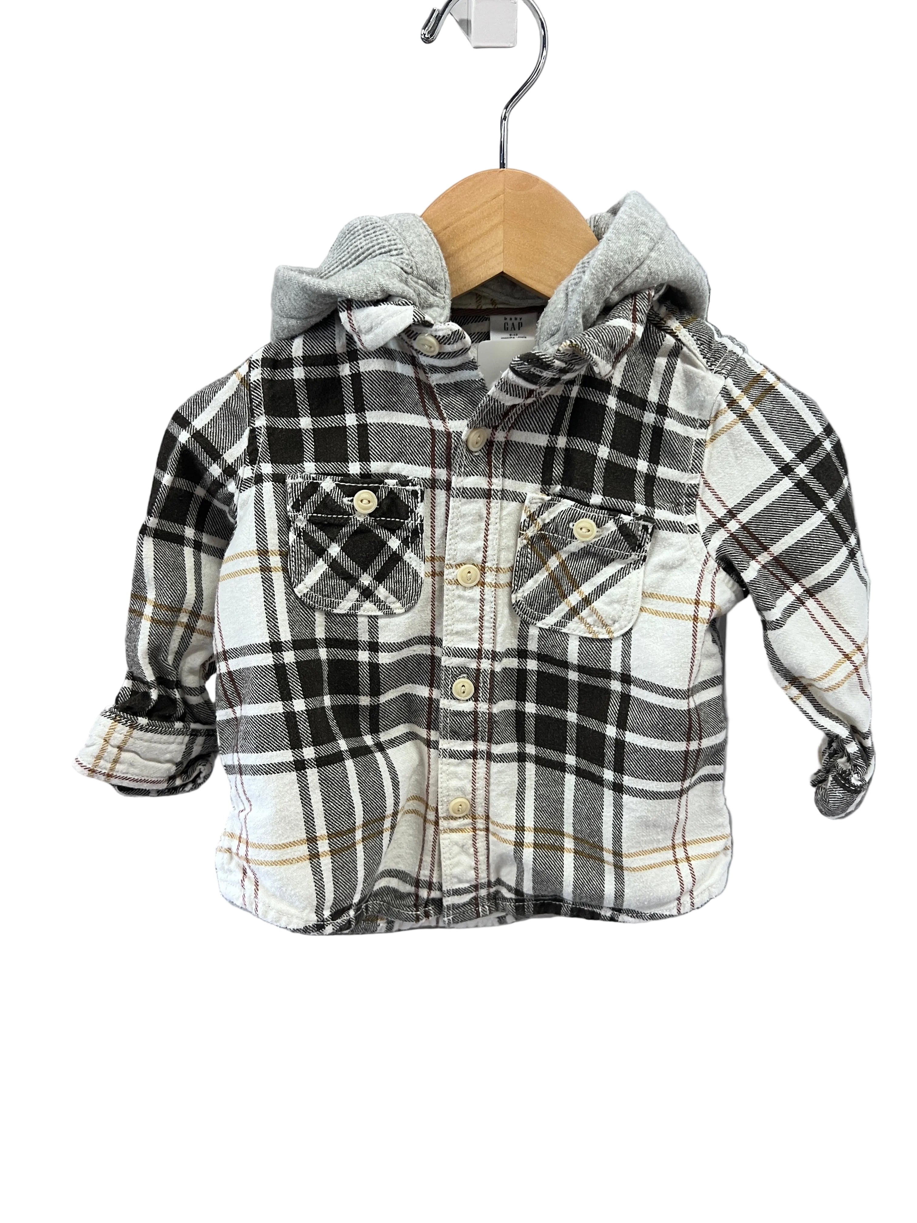 Plaid Gap Shirt, 6-12m