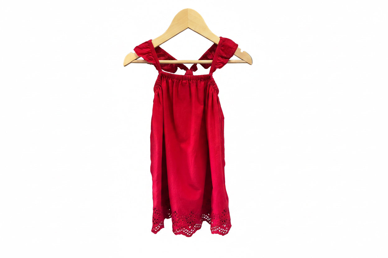 Red Gap Dress, 4y