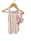 pink Silkberry Baby Romper, 6-12m