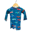 Teal Hatley Swim, 3-6m