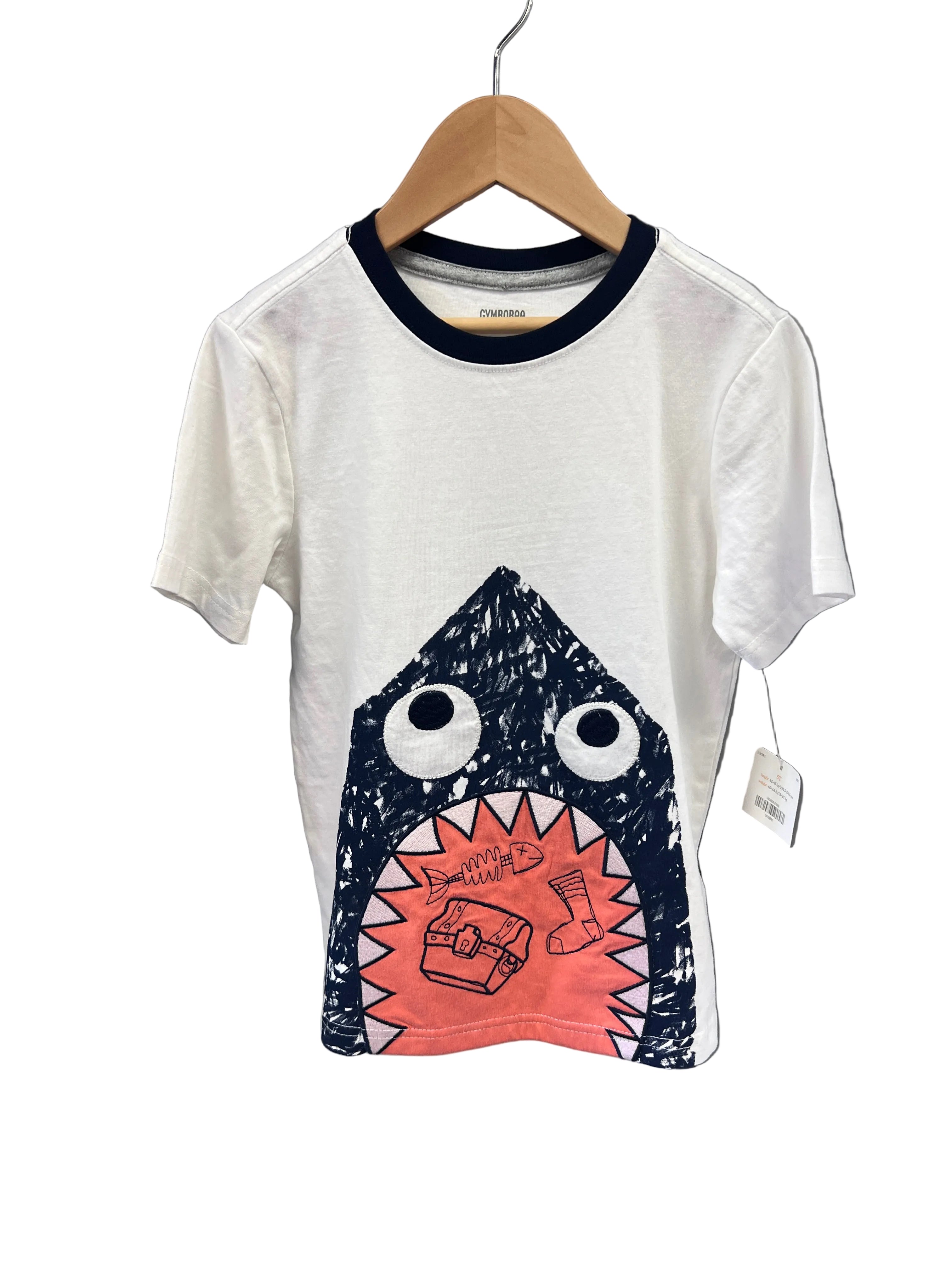white Gymboree T-Shirt, 5t