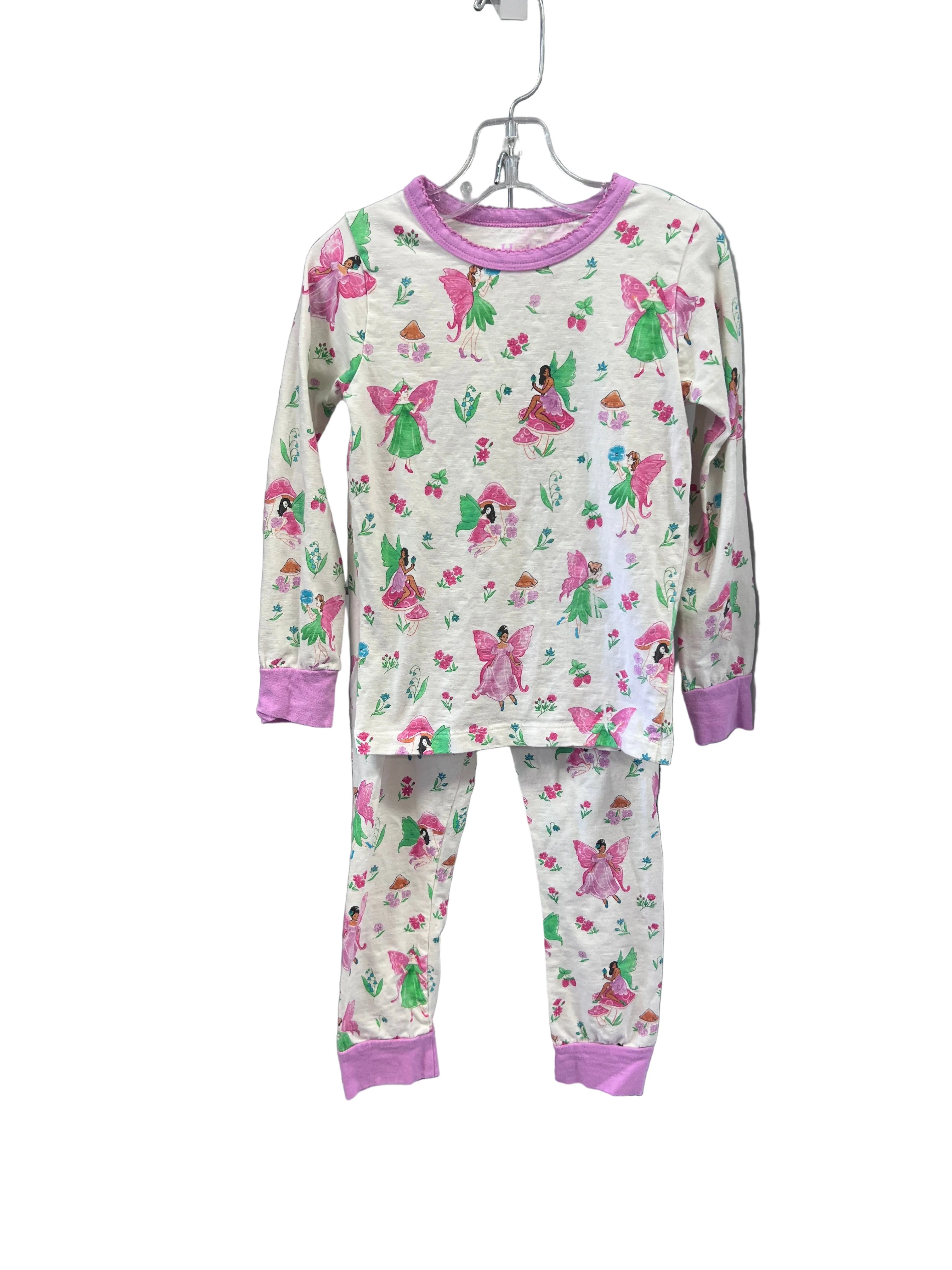 White Hatley Pajamas, 6y