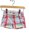 Checkered Wonder Nation Shorts, 4-5y