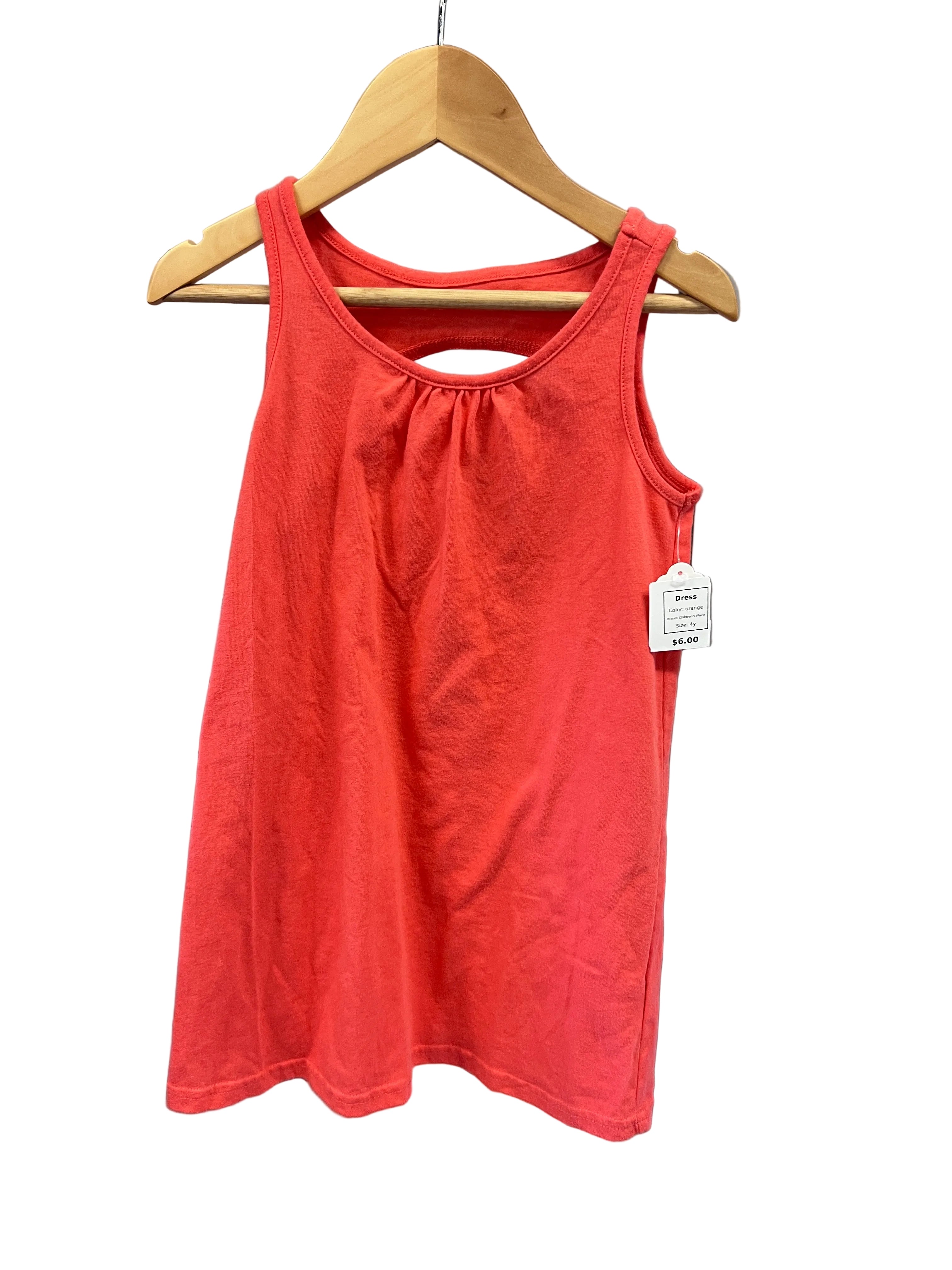 orange Children's Place Dress, 4y