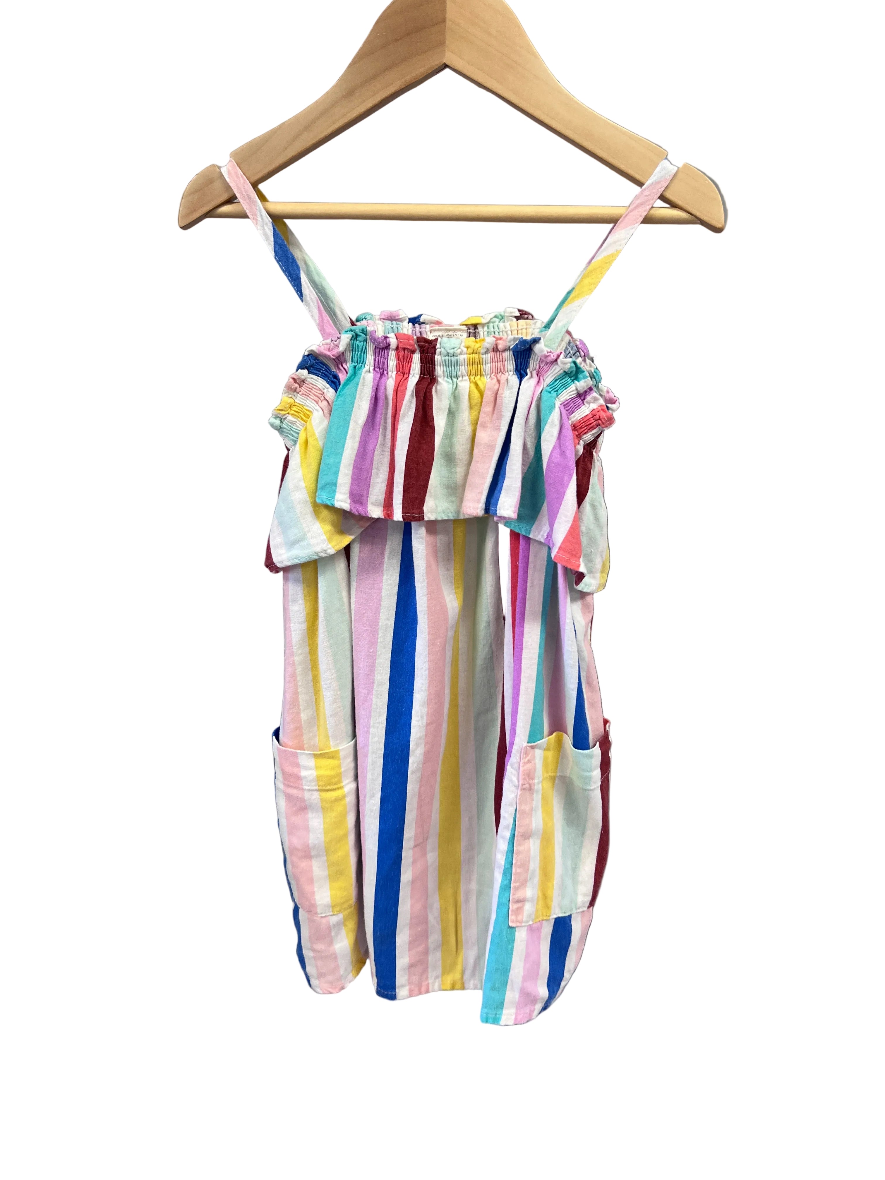 Stripe Oshkosh Dress, 3t